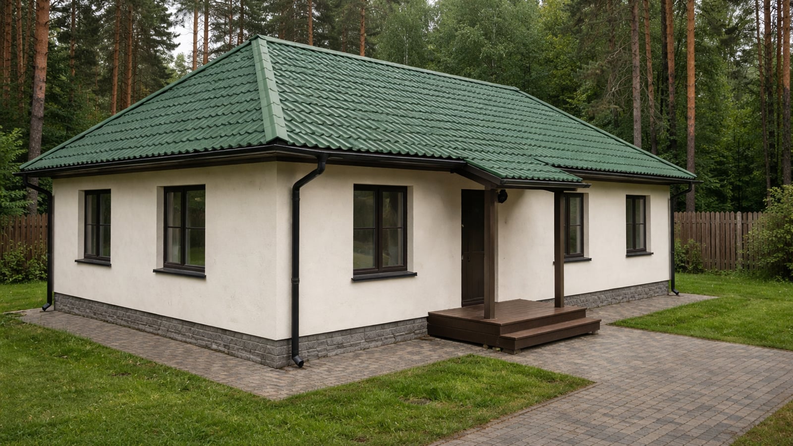 Замена шифера на ондулин в Ногинске, 92 м²